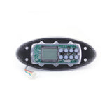Spa Side Cntrl,Electr,DYNASTYGeckoK-52,S-Class,8BTN,LCD, W/o overlay : 11010