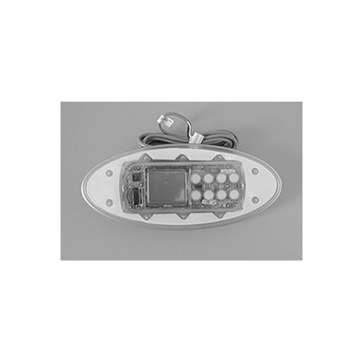 Spa Side Cntrl,Electr,DYNASTYGeckoK-52,S-Class,8BTN,LCD, W/o overlay : 11010