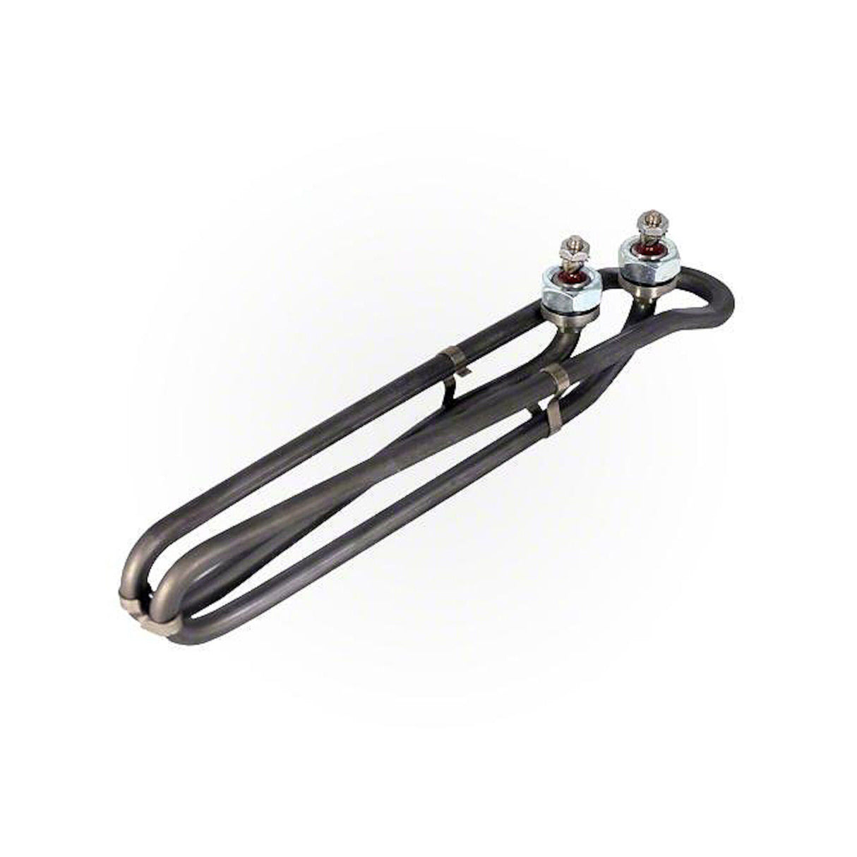 Heater Element, Flo-Thru, Double Bend, Titanium, M7, 3KW, 240V, 10" Immersion w/Swoop : 25-3024-TI
