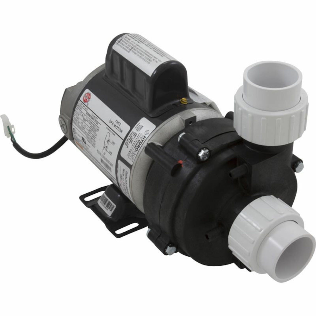 Baptismal Pump, Hydroquip, BES Series BWG SD, 1/8HP, 1-Speed, 230V, .62Amp, w/6" 3 Pin AMP Cord : 993-0380A-A6-S