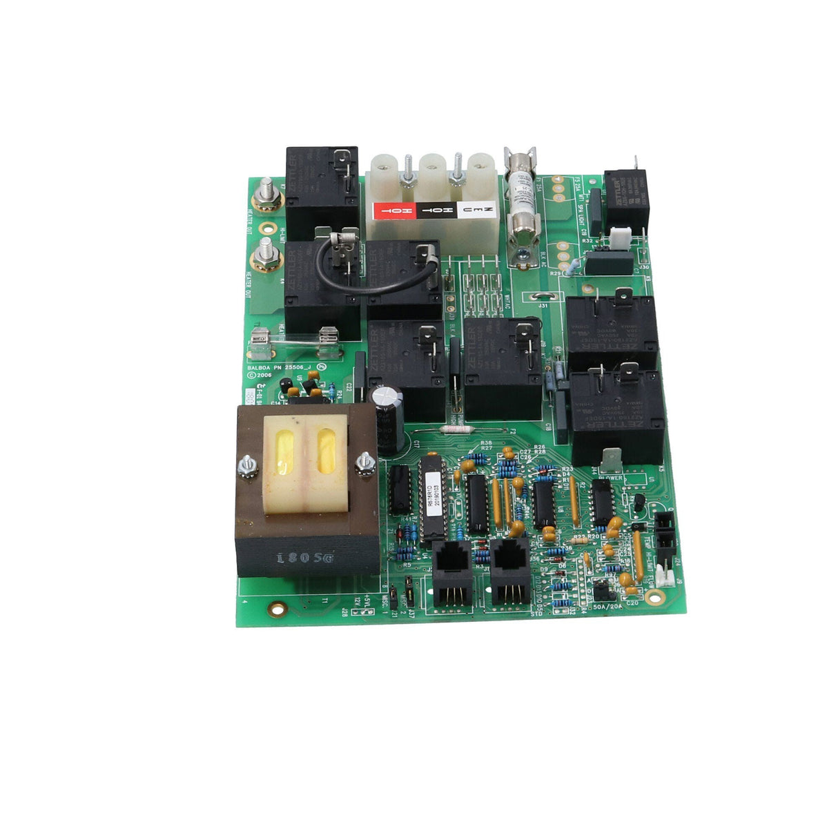 Circuit Board, Jacuzzi Balboa, R574/R576R1, Value, 6 Pin Phone Cable : 52213