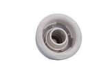 Jet Assembly, Waterway, Old Faithful, Directional, 1/2" Slip Air x 2" Slip Water, Straight Body, 5-Scallop , White : 210-3910