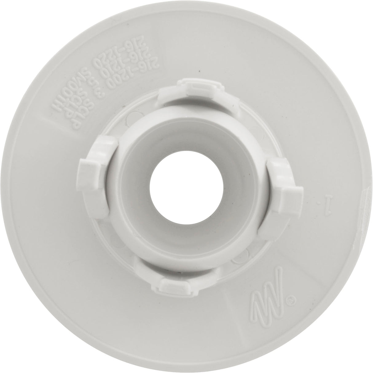 Jet Intl, WW 250 ES Bath Series, 2-1/2"fd, 5 Scal, Dir, Wht : 227-4020-CW
