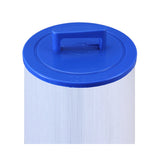 Filter Cartridge, Pleatco, Diameter: 5", Length: 13-1/16", Top: Handle, Bottom: 1-1/2" Female SAE Thread, 50 sq ft : PWW50L-M