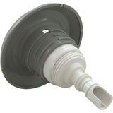 Jet Intl, WW Poly Storm, 4"fd, Twin Roto, Smth Scall, SS/Gry, Thd : 229-5537S - Waterway Plastics - 806105440167 - PartsForSpas.com