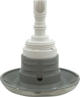 Jet Intl, WW Poly Storm, 4"fd, Twin Roto, Smth Scall, SS/Gry, Thd : 229-5537S - Waterway Plastics - 806105440167 - PartsForSpas.com