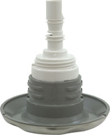 Jet Intl, WW Poly Storm, 4"fd, Twin Roto, Smth Scall, SS/Gry, Thd : 229-5537S - Waterway Plastics - 806105440167 - PartsForSpas.com