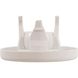 Escutcheon, BWG, One Piece Budget, 324, White : 23345-WH