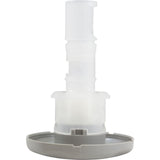 Jet Internal, 2" Typhoon, 5 Scallop, Roto, Textured Clgray : 23422-219-000