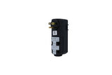 GFCI, Leviton, Cord End, 90Â°, 115V, 15 Amp, No Cord, Black : 16693