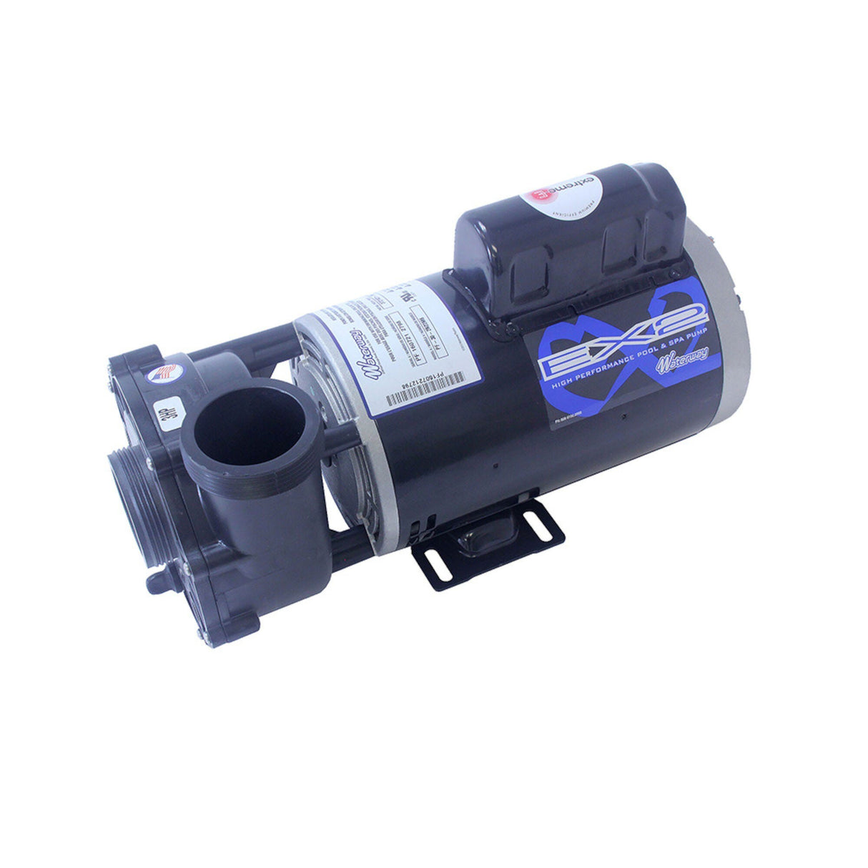 Pump, Waterway EX2, 3.0HP, 230V, 2-Speed,2"MBT, SD, 56-Frame, 10A : 3721221-1W
