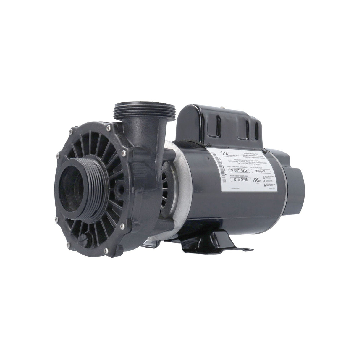 Pump, Waterway Hi-Flo, 1.5HP, 115V, 16.4/4.4A, 2-Speed, 2"MBT, SD, 48-Frame : 300-5010SD