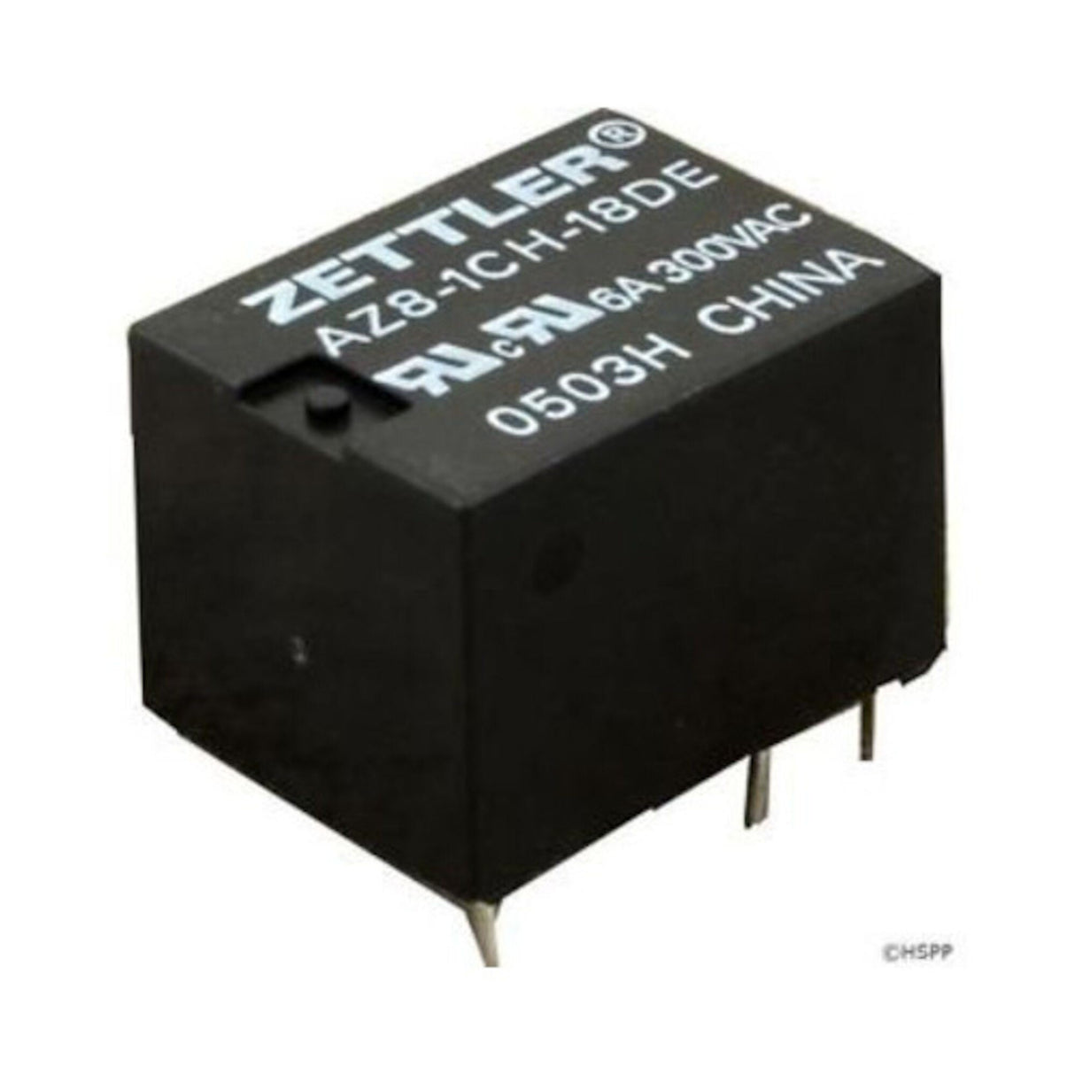 Relay, T90 Style, 18 VDC Coil, 6 Amp, SPDT, PCB Mount : AZ8-1CH-18DE
