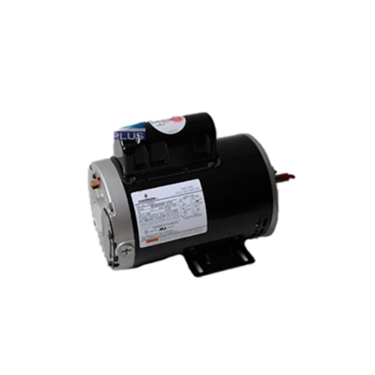 Pump Motor,EMERSON,Thru-Bolt,56YFr,2Spd,4HP,230V,16.4/4.8Amp 1 Capacitor12:00On Motor : TT506