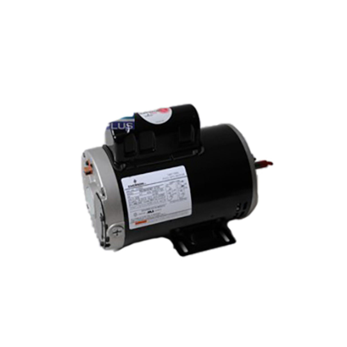 Pump Motor, EMERSON, Thru-Bolt,56YFr,2Spd,2.5HP,230V,11.0/3.8A 1 Capacitor12:00On Motor : TT504