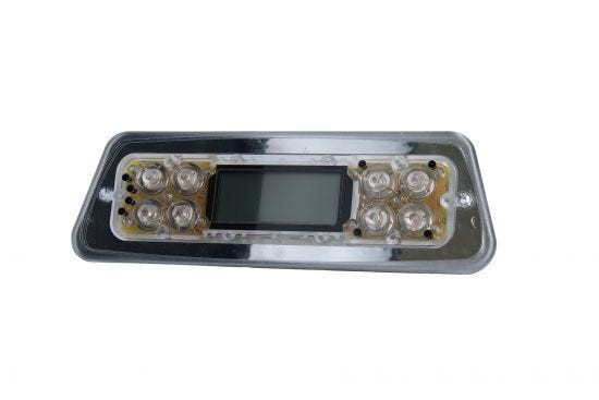Spaside Control, Coleman Balboa 460 MX700, 8-Button, LCD, 8 Pin Molex, No Overlay : 103741