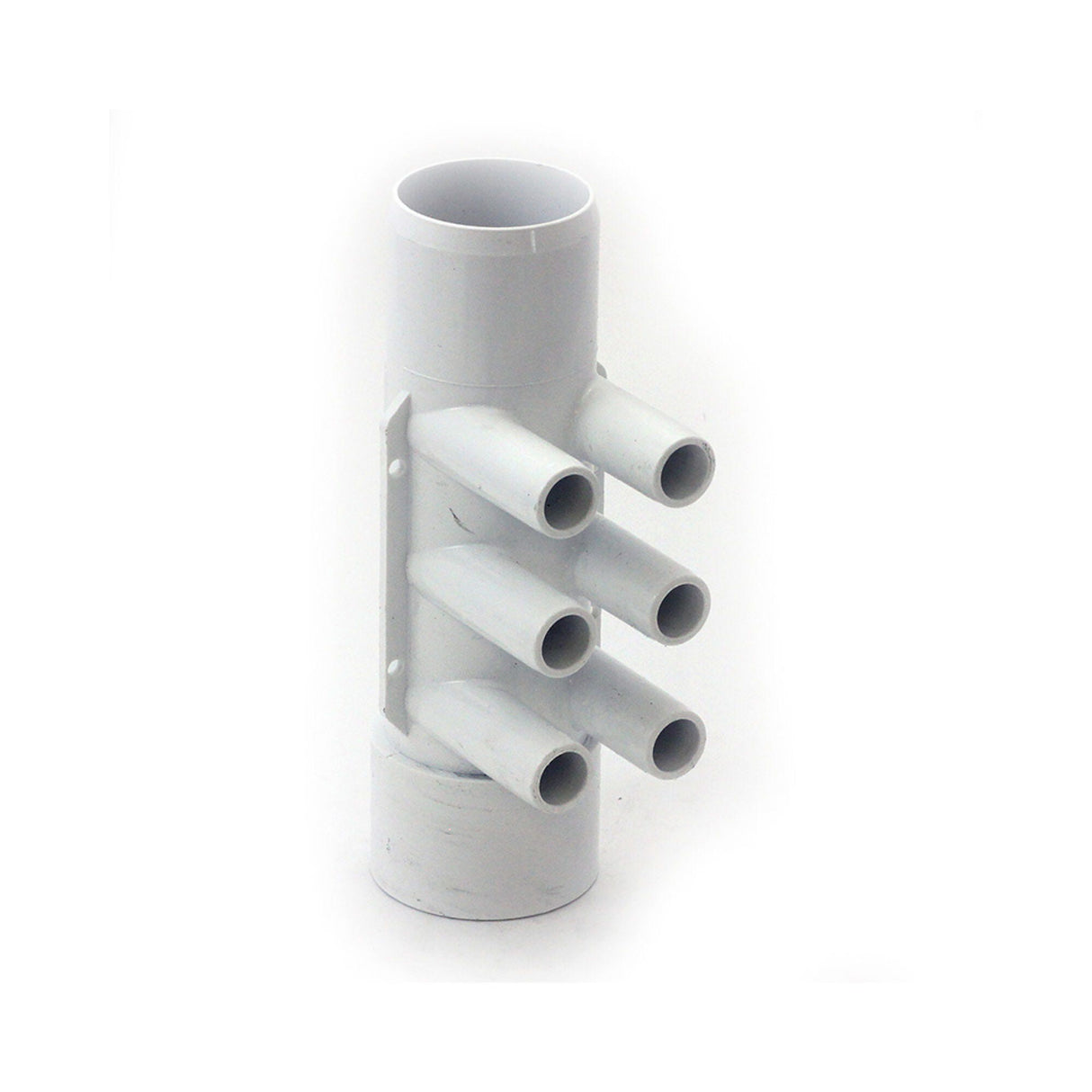 Manifold, PVC, Waterway ShurGrip II, 2"SHR x 2"SHR Socket x 2 3/4"SB Ports : 672-7600