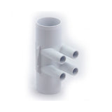 Manifold, PVC, Waterway SureGrip II, 2”SHR x 2”SHR x 4 3/4” SB Ports : 672-7510