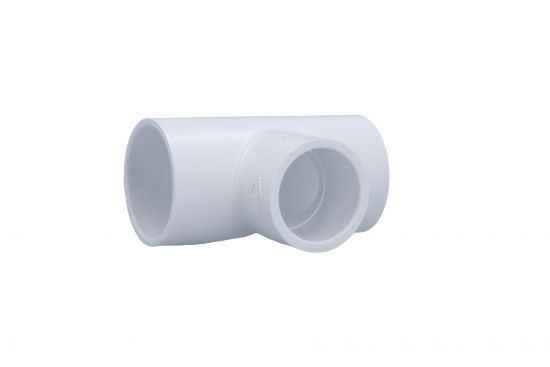 Fitting, Tee, PVC, 2"Slip x 2"Slip x 1-1/2"Slip : 6540-132