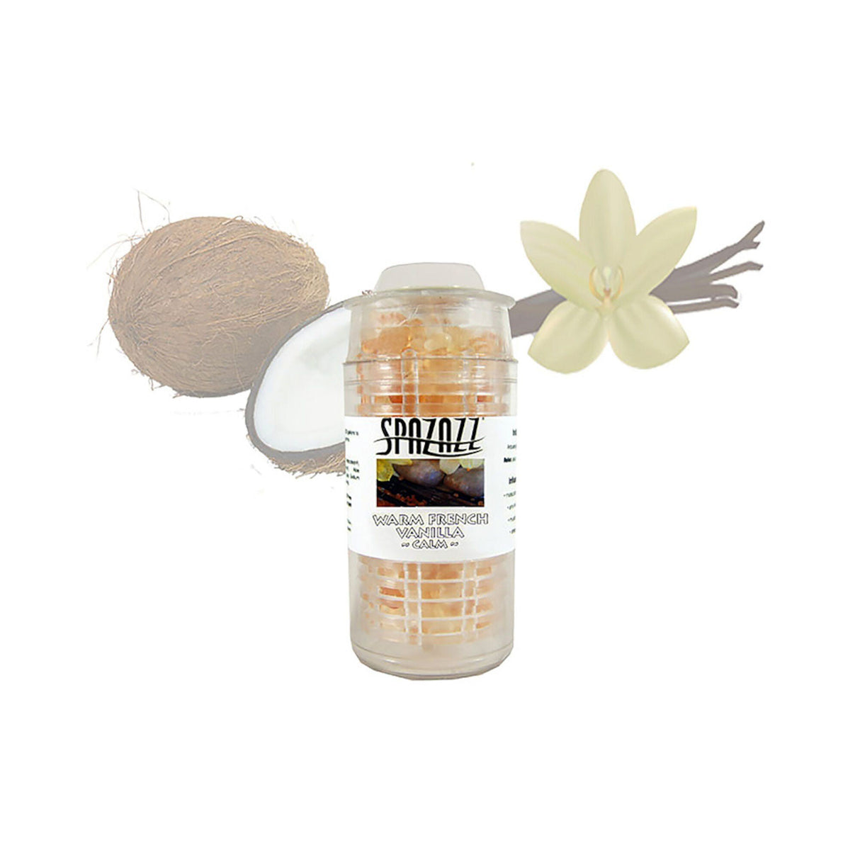 Fragrance, Spazazz, Original Beads, Warm French Vanilla, .5oz Cartridge : 351