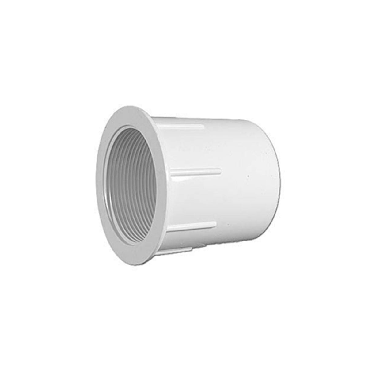 Suction Fitting, Waterway, VGB, Hi-Flo, 2"S Straight Nut Adapter : 642-4160