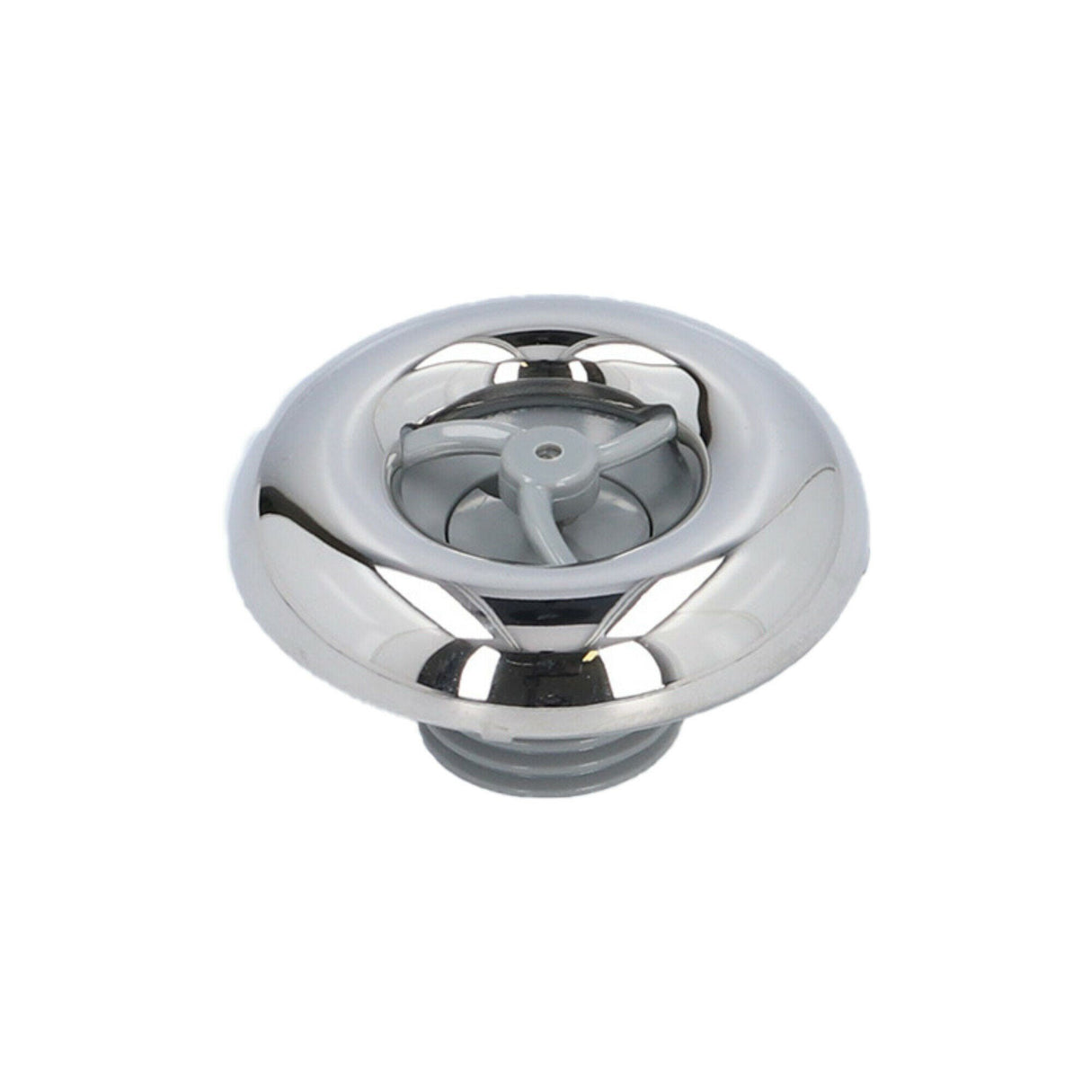 Jet Internal, Rising Dragon, Quantum, Directional, 2" Face, Smooth, Gray/Stainless Steel : RD201-1427S