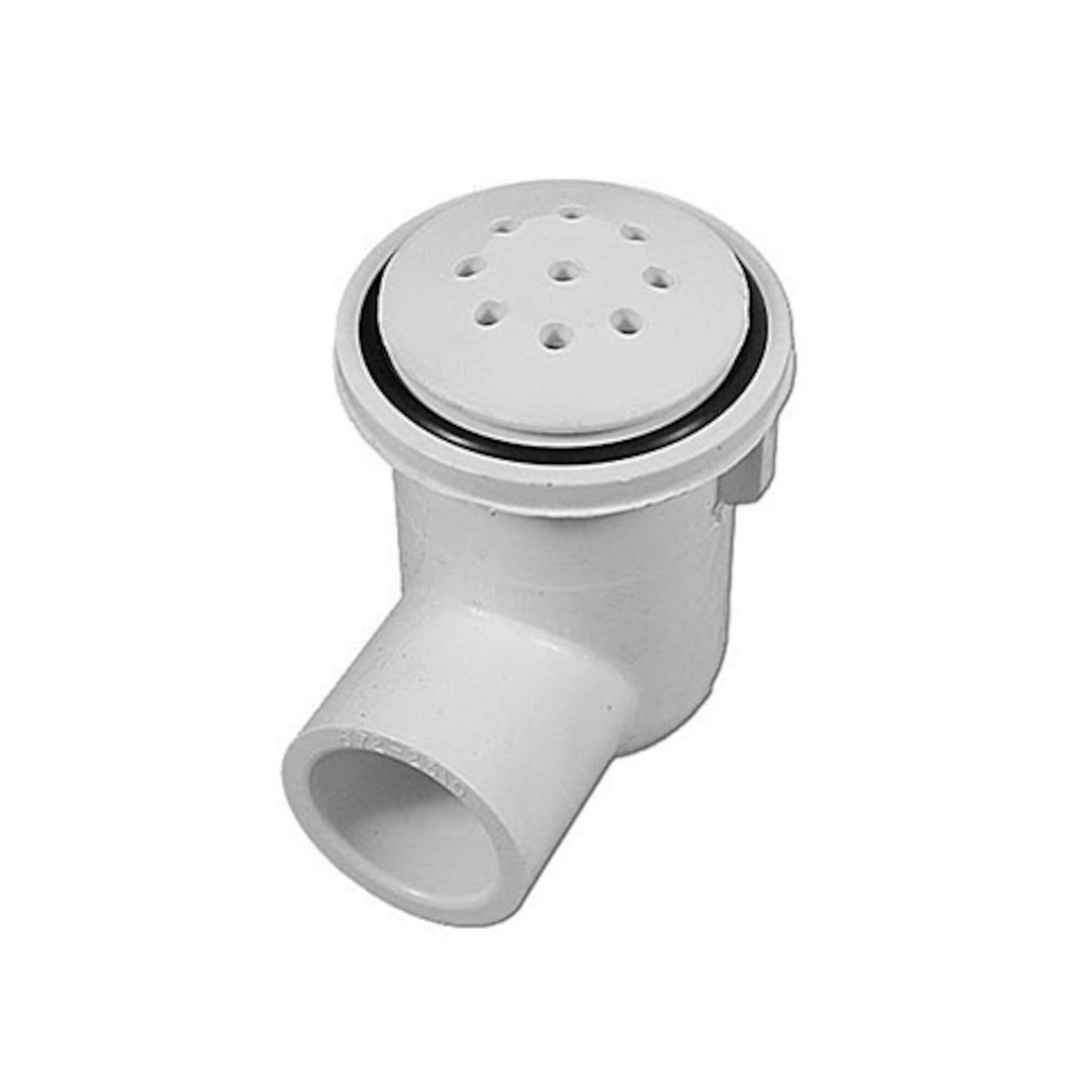 Air Injector, Waterway Top-Flo, Ell, 1/2" Slip, White : 670-2310