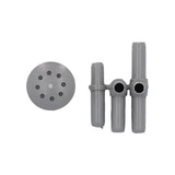 Air Injector, Waterway Multi-Body, 3/8" Barb, Gray : 670-2607