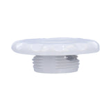 Air Control Cap, Scallop White w/O-Ring : 200501