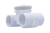 Jet Assembly, HydroAir Hydro-Jet, Standard, 1-1/2"S Water x 1-1/2"S Air, Black : 10-5100