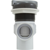 Diverter Valve, Cmp, 2-1/16"Hs, 1"S, S-Handle, Gry/Slvr : 25031-107-000 - Custom Molded Products - 25031-107-000 - PartsForSpas.com