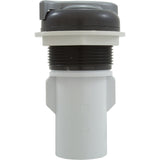 Diverter Valve, Cmp, 2-1/16"Hs, 1"S, S-Handle, Gry/Slvr : 25031-107-000 - Custom Molded Products - 25031-107-000 - PartsForSpas.com