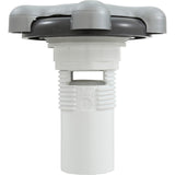 1" Top Access Ac Star-Handle 3-5/8" Smooth, Graphite Gray : 25093-207-000