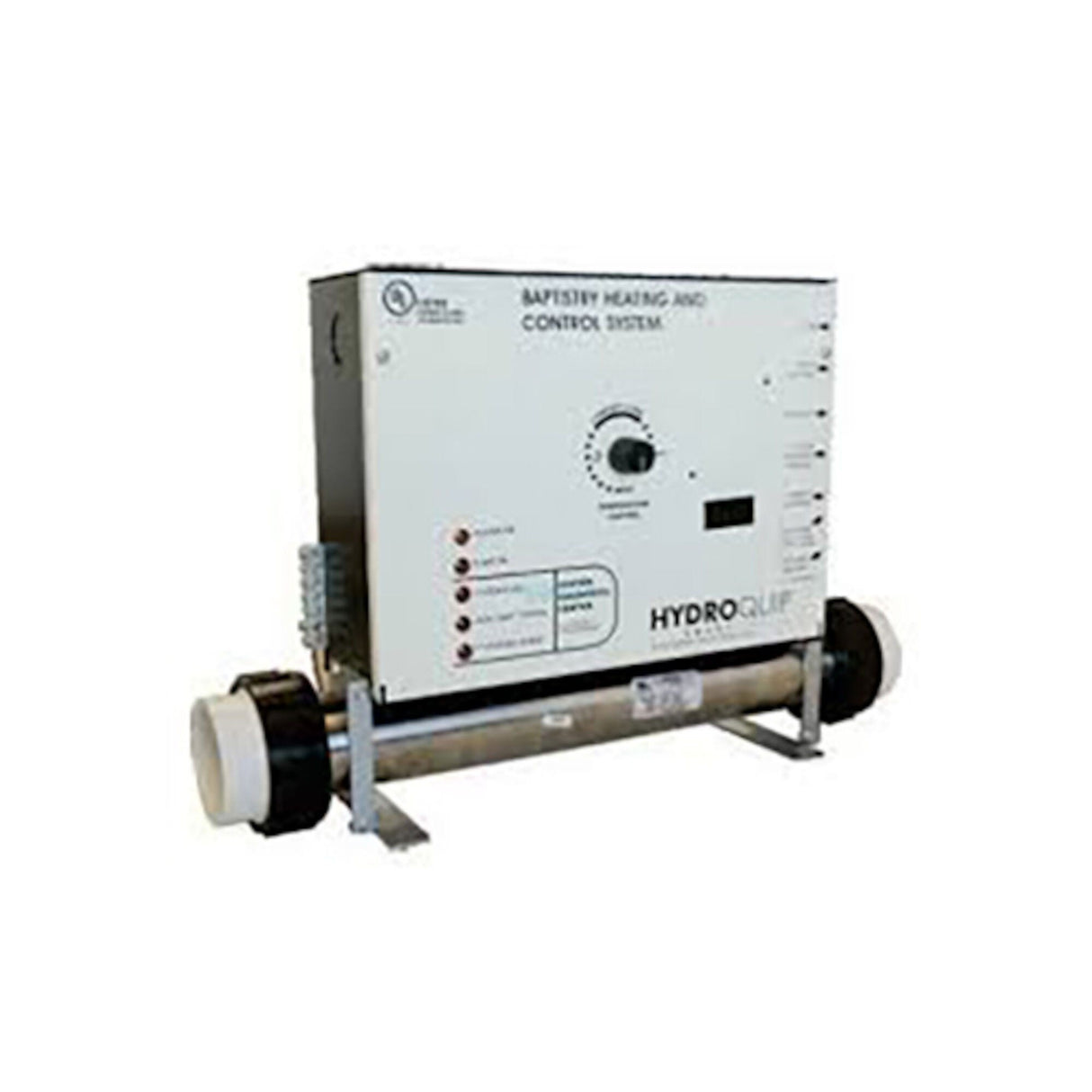 Baptismal Control System, Hydro Quip BCS6000 Series, 5.5Kw , Universal Pump outlet, Auro Fill/Drain ready: BCS-6000U