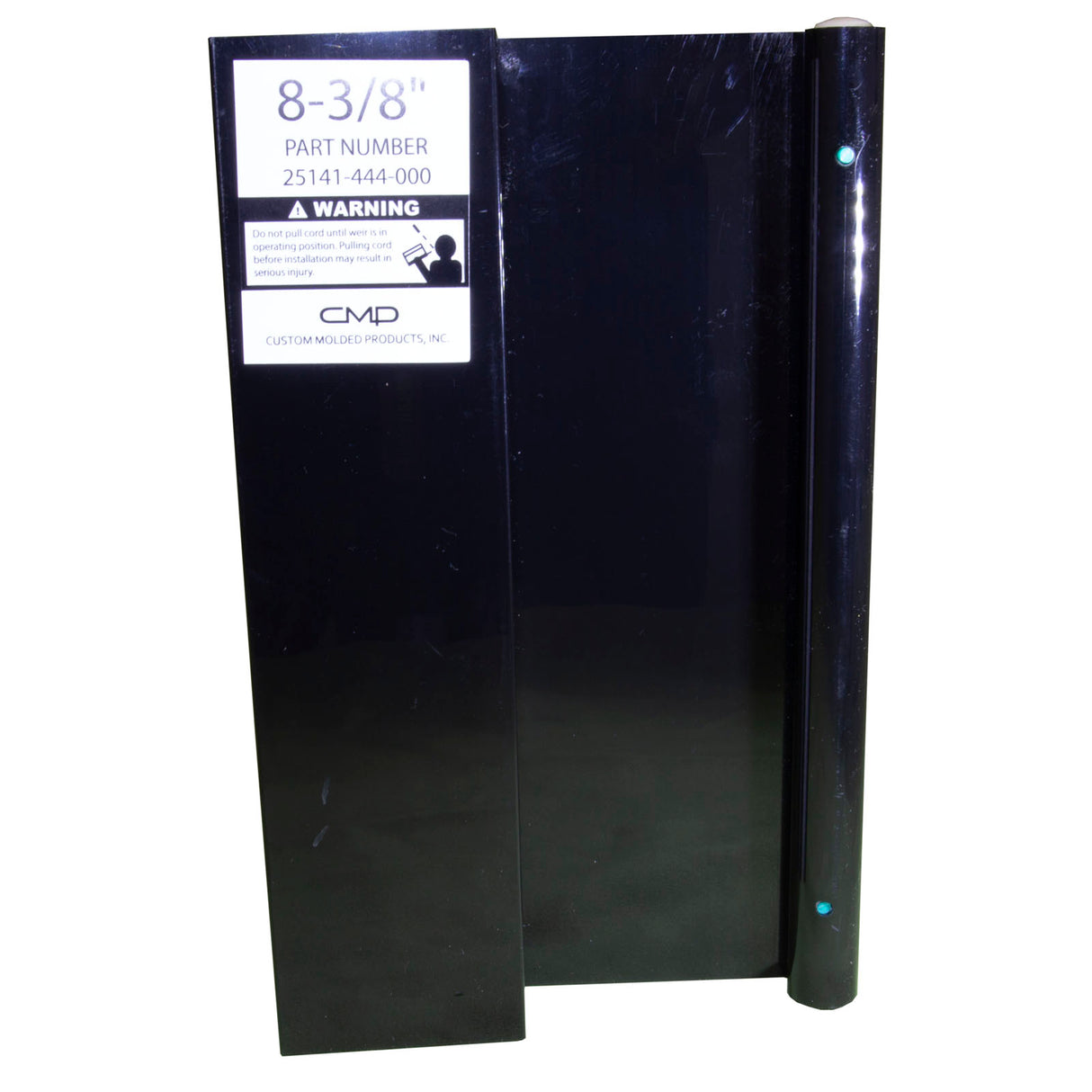 Skimmer Weir Replacement (8-3/8In) Black : 25141-444-000 - Custom Molded Products - 25141-444-000 - PartsForSpas.com