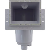 Fiberglass Skimmer (Regular Mouth, Square Lid) White, Solid : 25160-010-001