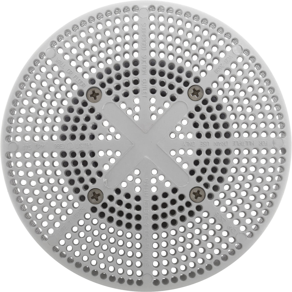 Suction Assembly, CMP, Fiberglass Pool (Vgba) White : 25215-000-000