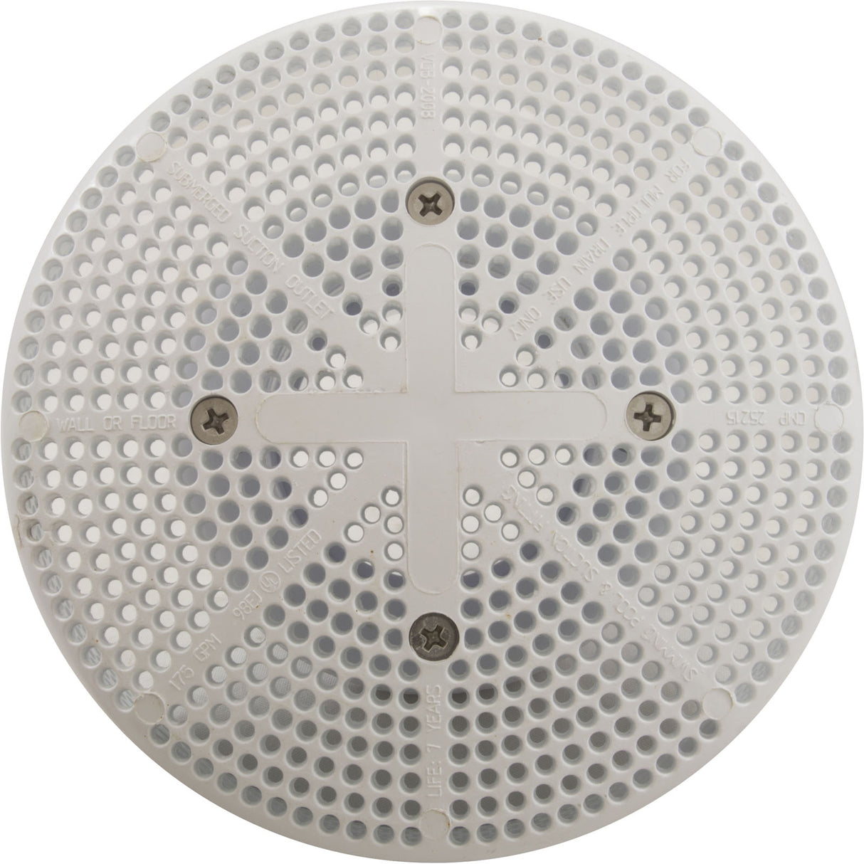Suction Assembly, CMP, Fiberglass Pool (Vgba) White : 25215-000-000