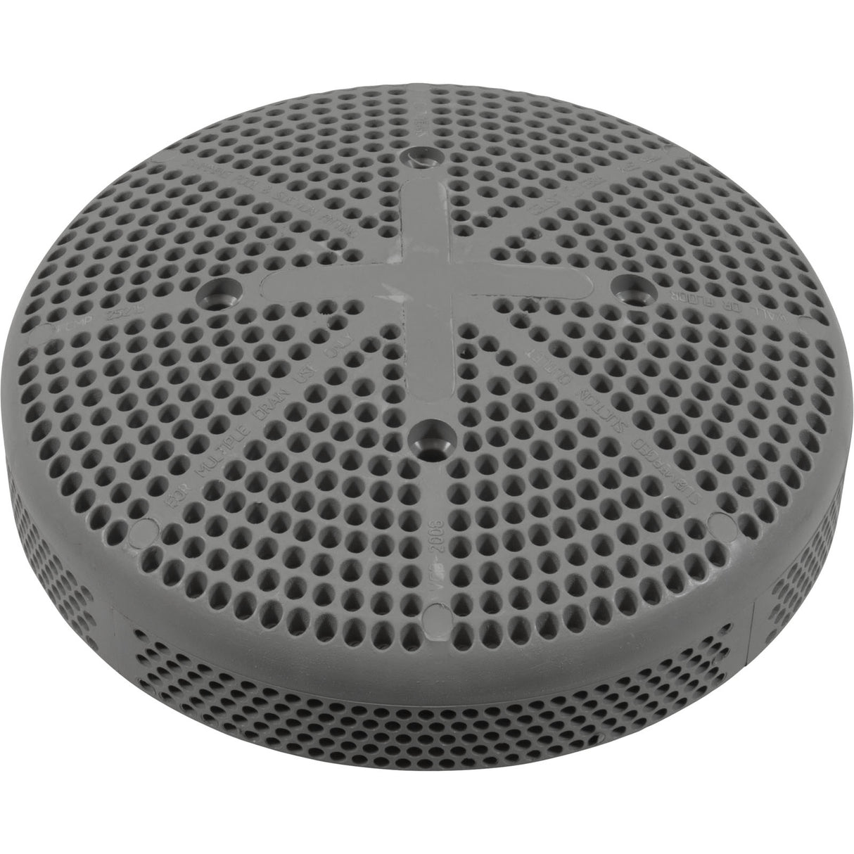 Suction Cover Only, CMP, Fiberglass Pool, (Vgba) Gray : 25215-001-003