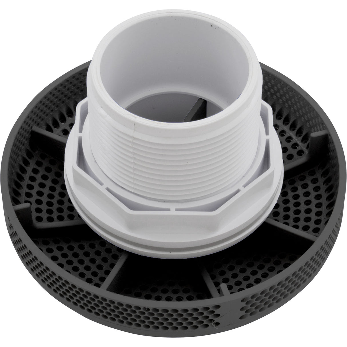 Suction Assembly, CMP, Fiberglass Pool (Vgba) Black : 25215-004-000 - Custom Molded Products - 849640003428 - PartsForSpas.com