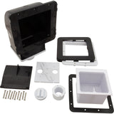 Front Access Skimmer, Black : 25248-004-000 - Custom Molded Products - 25248-004-000 - PartsForSpas.com