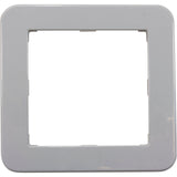 Front Access Skimmer Trim Plate, Gray : 25248-021-000 - Custom Molded Products - 25248-021-000 - PartsForSpas.com