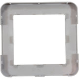 Front Access Skimmer Trim Plate, Gray : 25248-021-000 - Custom Molded Products - 25248-021-000 - PartsForSpas.com