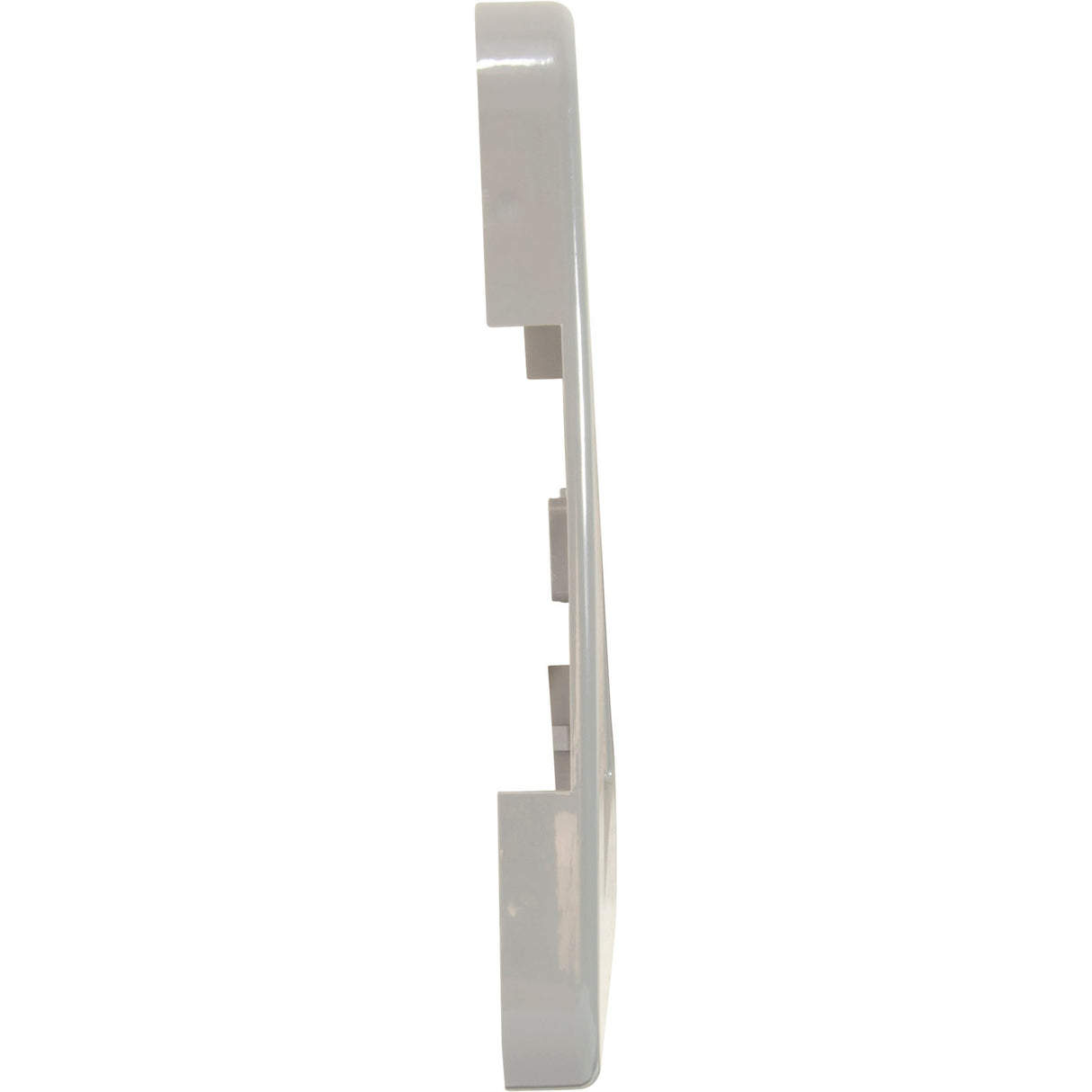 Front Access Skimmer Trim Plate, Gray : 25248-021-000 - Custom Molded Products - 25248-021-000 - PartsForSpas.com