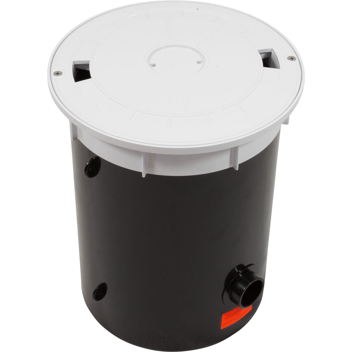Pool Leveler, White Lid And Collar : 25504-100-000 - Custom Molded Products - 25504-100-000 - PartsForSpas.com