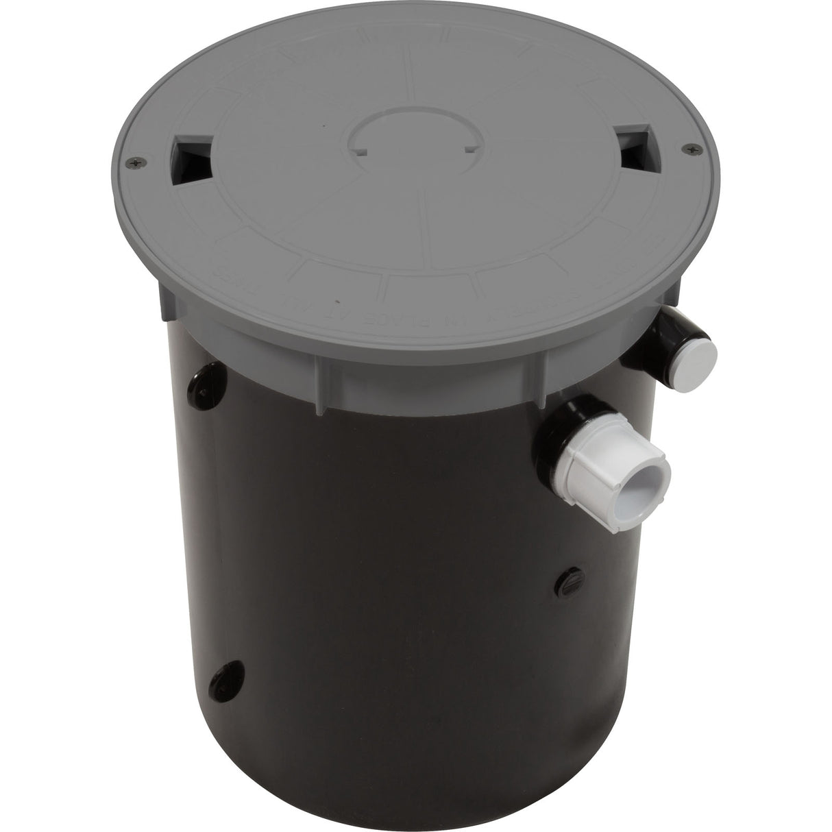 Pool Leveler, Gray Lid And Collar : 25504-101-000 - Custom Molded Products - 849640004845 - PartsForSpas.com