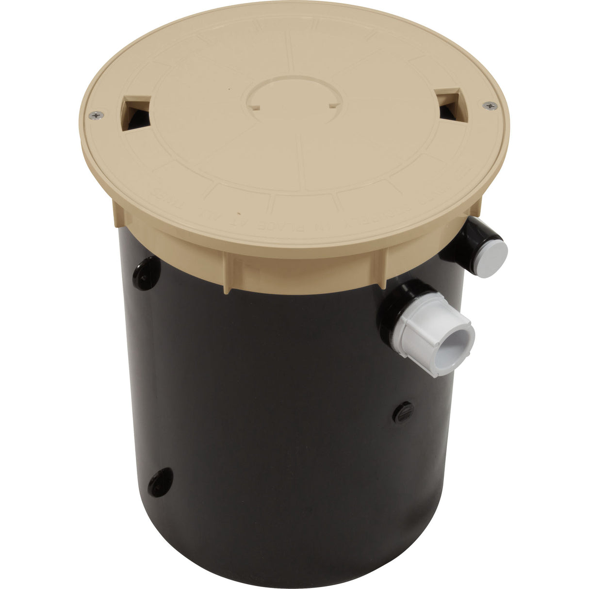 Pool Leveler, Tan Lid And Collar : 25504-109-000 - Custom Molded Products - 849640004869 - PartsForSpas.com