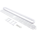 32" Channeldrain With Frame, White : 25506-320-100