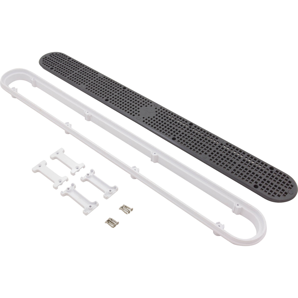 32" Channel Drain With Frame, Dk Gray : 25506-327-100