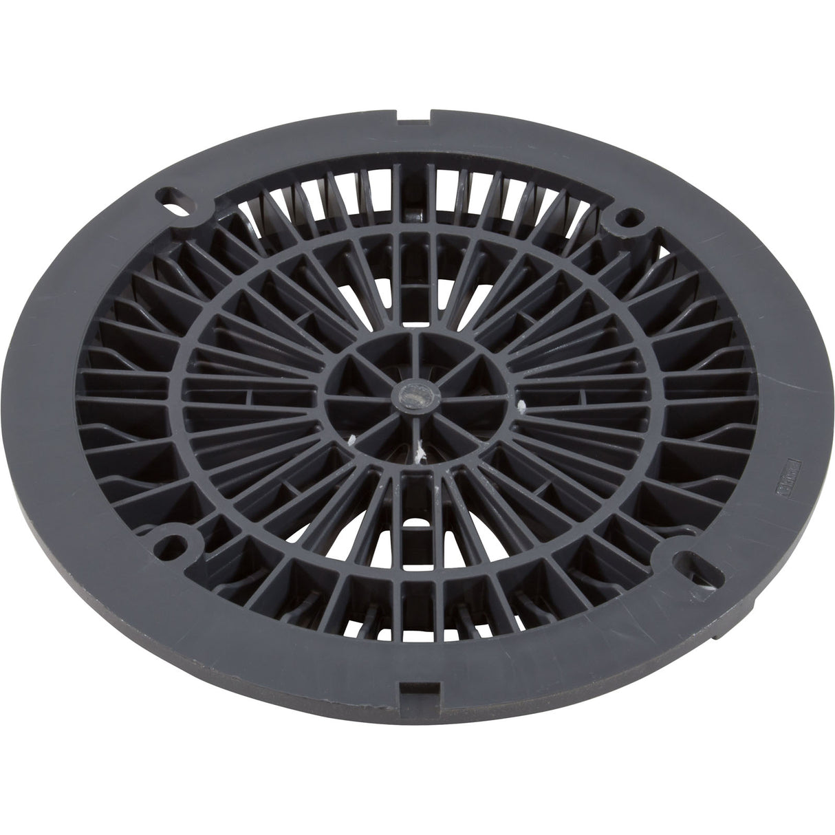8" Galaxy Drain Cover With Screw Pack, Dk Gray : 25507-107-000